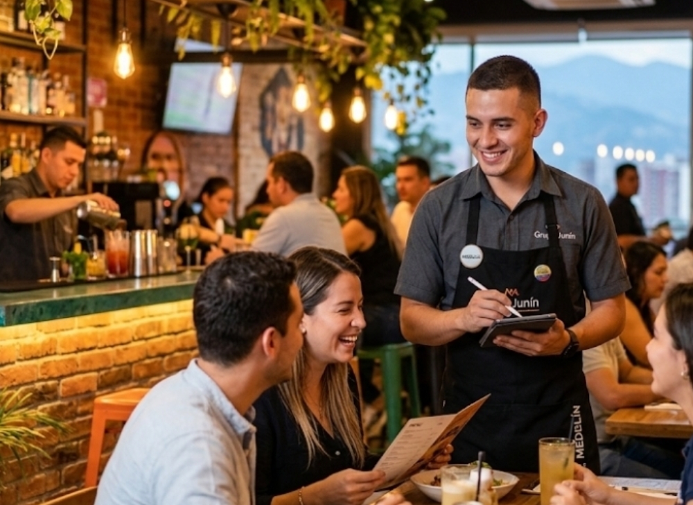 Auxiliar de Servicio Mesero de Bar
