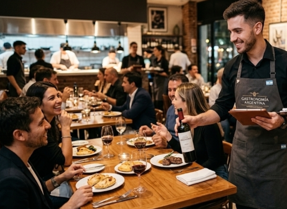 Camareroa de Restaurante para Expansión Internacional